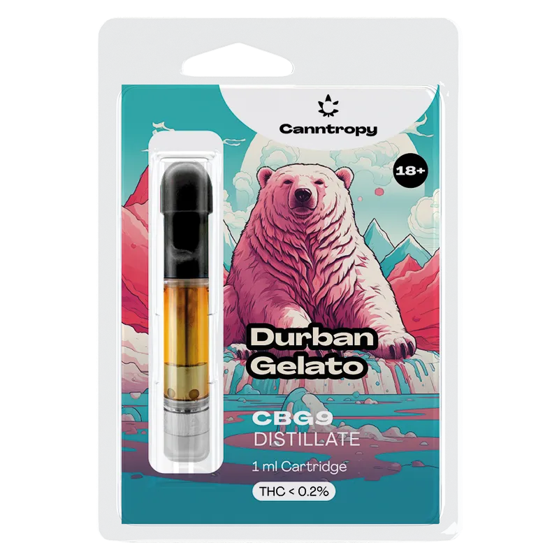 Canntropy CBG9 Kartusche Durban Gelato, CBG9 85% Qualität, 1 ml