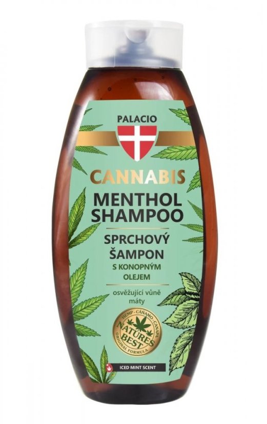 Șampon Palacio CANNABIS Șampon Mentol, 500 ml
