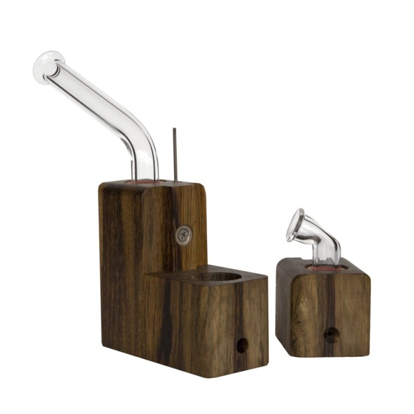 Ladrillo pegajoso Enano Vaporizador - Negro Limba