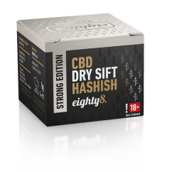 Eighty8 Dry Sift Hash 12 % CBD, (1 g)