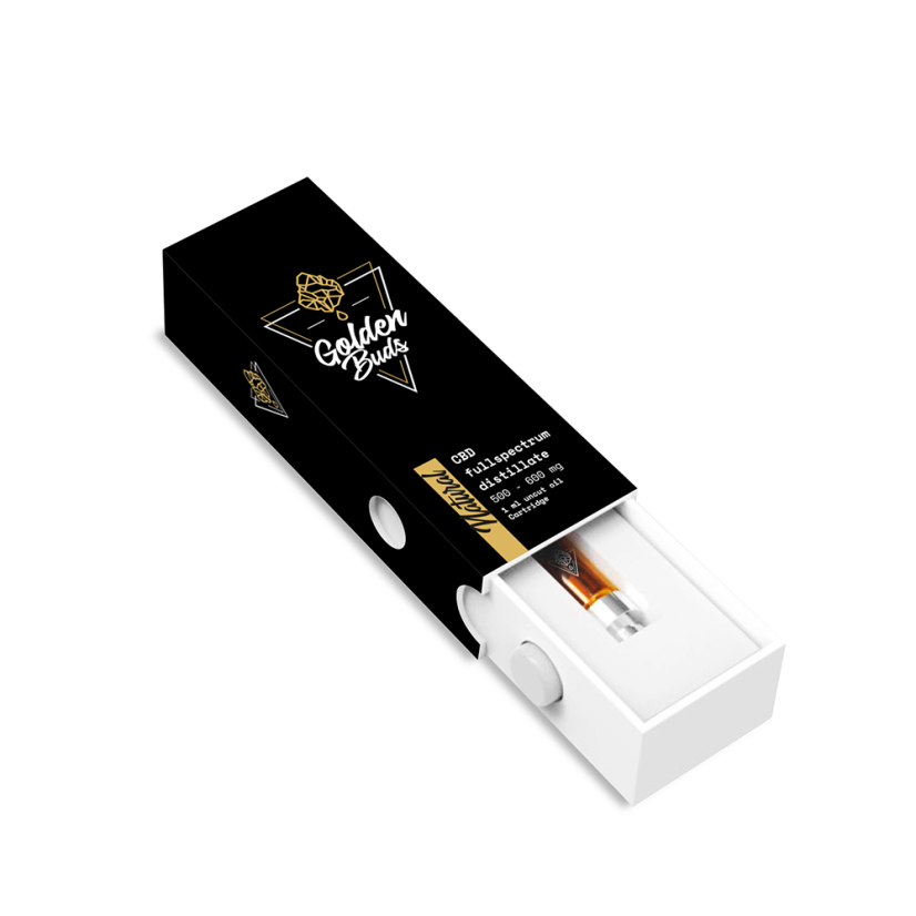 Golden Buds CBD Натуральний концентрат диспенсер, 60 %, 0,5 мл, 300 мг