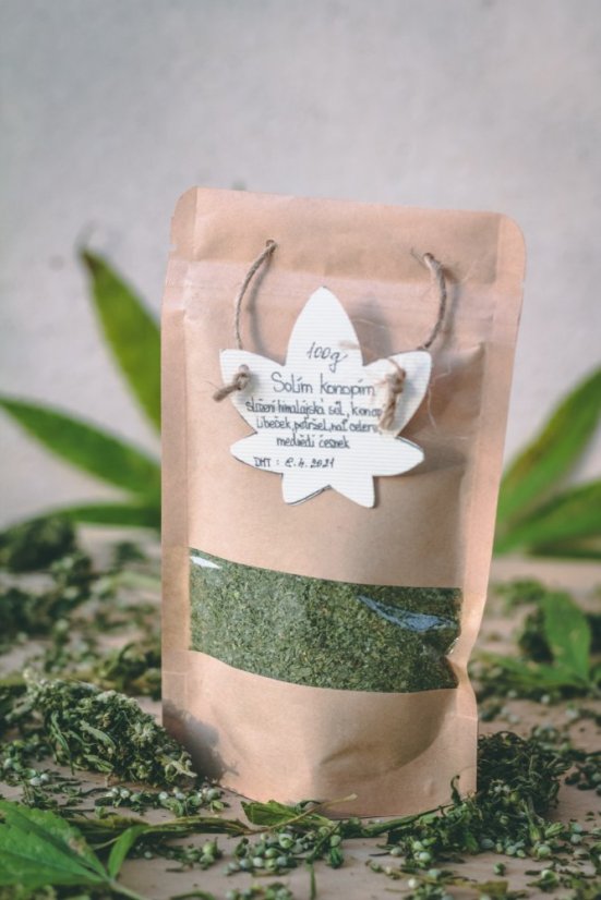 Dobré Konopí Konopná sůl, v sáčku, 100 g Dobré Konopí Konopná sůl, v sáčku, 100 g