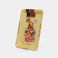 RAW – Bikini Small Metal Rolling Tray