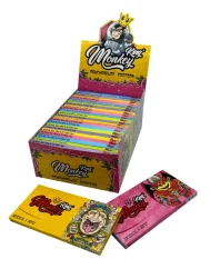 Monkey King KSS Papierki do skręcania z końcówkami filtrującymi Slim Psyco, 1 książeczka