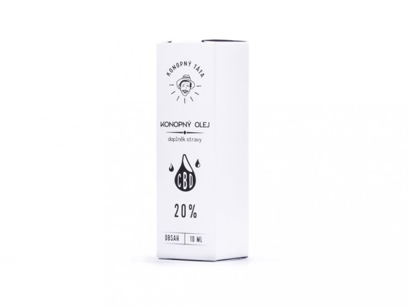 Konopný táta Chanvre CBD Pétrole 20%, 30 ml, 6000 mg