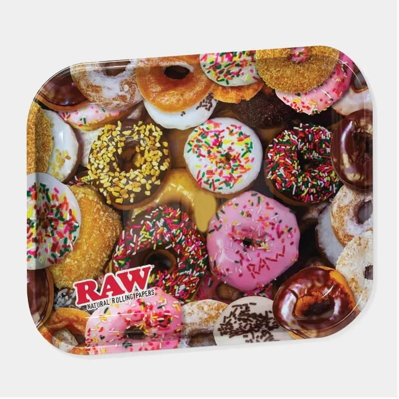 RAW – Donut Large Metal Rolling Tray
