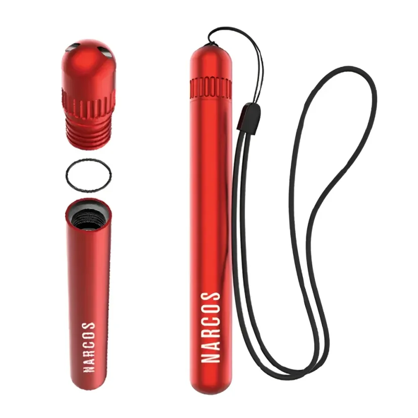 Narcos aluminium tube red