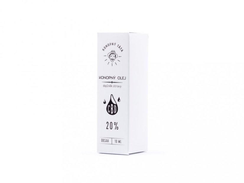 Konopný táta Chanvre CBD Pétrole 20%, 30 ml, 6000 mg