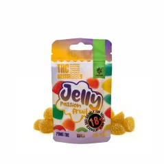 Czech CBD Gelée Odyssey THC Fruit de la Passion, 70 mg THC, 10 pièces