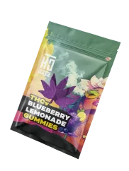 Heavens Haze THCV Gommes gélifiées Limonade aux myrtilles 3 pcs - 15 mg THCV + 5 mg CBN, 13,5 g