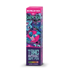 Euphoria T9HC eldobható Vape Pen görögdinnye puncs, 2 ml