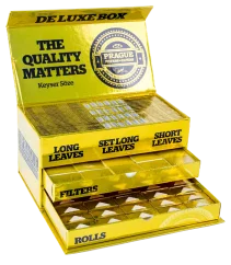 Filtri e carte di Praga - Scatola d'oro deluxe piena di carte da filtro