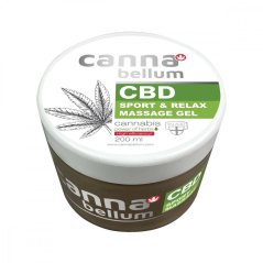 Cannabellum CBD Sport Massage Gel, 200 ml