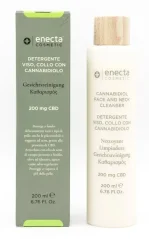 Enecta CBD Curățător pentru față și gât 200 ml, 200 mg CBD