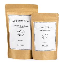 Papà di canapa Semi di canapa decorticati, 150 g