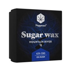 Happease - Extrait Mountain River Sugar Wax, 62% CBD, 1 g