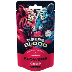 Canntropy CBG9 Fleurs Tigres Sang, CBG9 85% qualité, 1 - 100 g