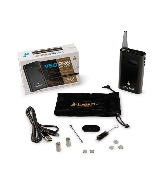 Vaporizator Flowermate V5.0S Pro - Negru