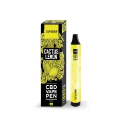 Euphoria CBD engangs vapepenn Cactus Sitron, 2 ml