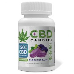 Euphoria Bonbons au CBD Cassis 150 mg CBD, 15 pcs X 10 mg