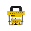 Qnubu PRESS PRO HYDRAULIC 2 TONS (PLATA 12 x 6 cm), 12 kg