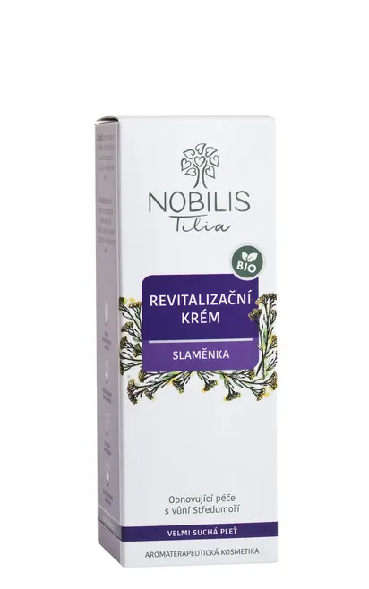 Nobilis Tilia Cremă revitalizantă cu floarea-de-paie, 50 ml