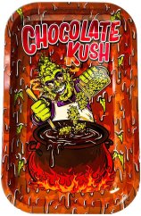 Best Buds Chocolate Kush metalinis sukamasis padėklas, vidutinis, 17x28 cm