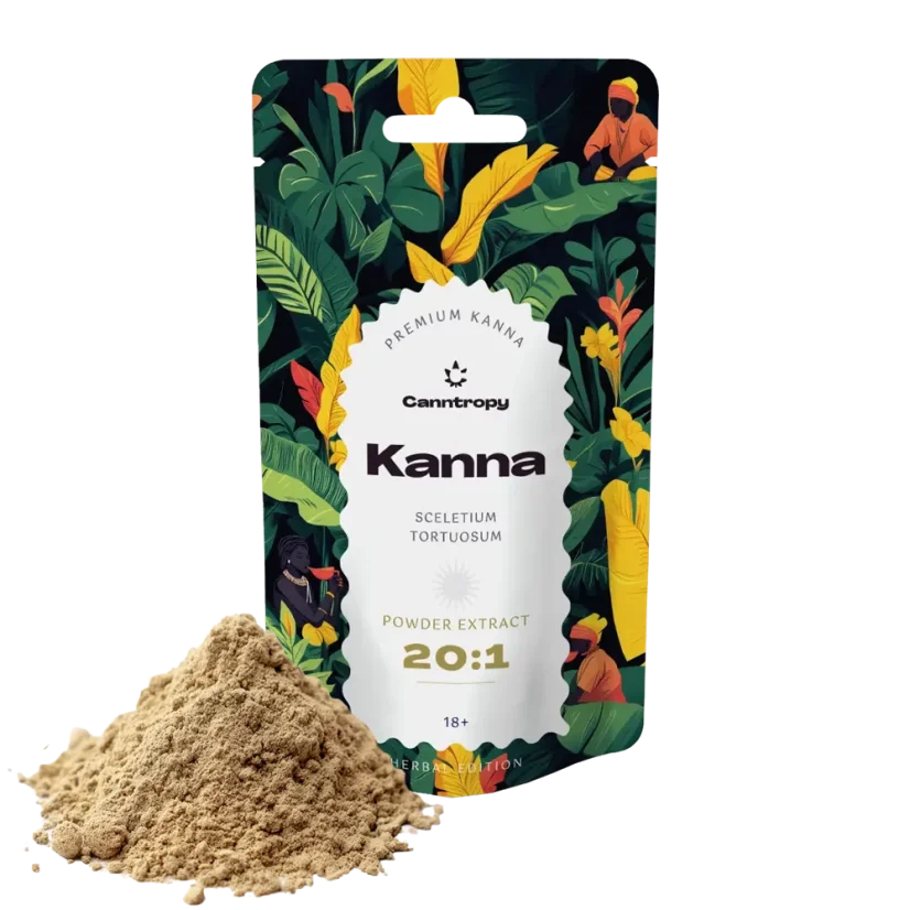 Canntropy Kanna (Sceletium Tortuosum) Pulverextrakt 20x, 1 g - 100 g
