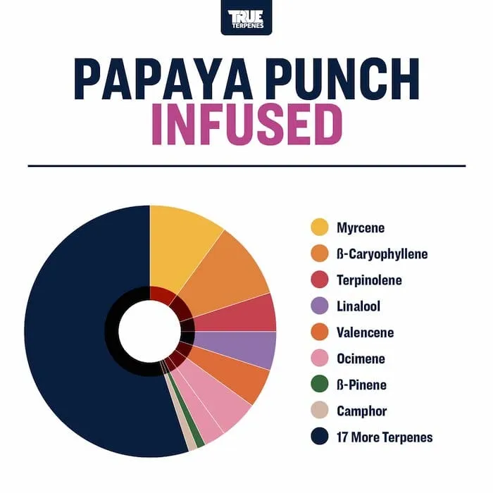 True Terpenes Flavor Infused Papaya Punch (5 ml - 960 ml)