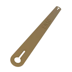 Bracelet de remplacement en cuir beige ENSŌ