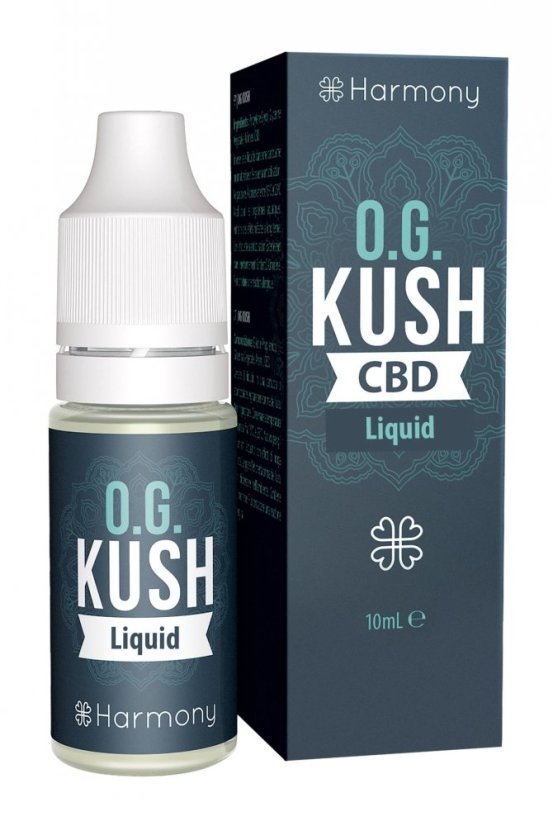 Harmony CBD Liquide O.G. Kush 10 ml, 30-600 mg de CBD
