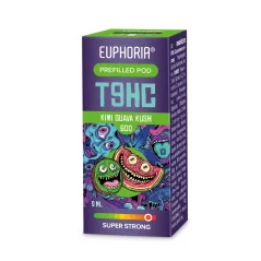 Euphoria T9HC POD x 1 Kiwi Guava Kush, 2 ml