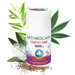 Annabis Arthrocann Gel Forte+ 1800mg CBD masszázsgél a kolosszális megkönnyebbülésért, 90 ml