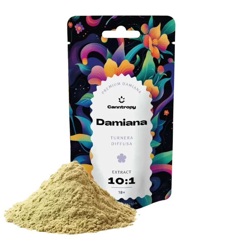 Canntropy Extract de Damiana (Turnera diffusa) 10:1, 5 g - 100 g