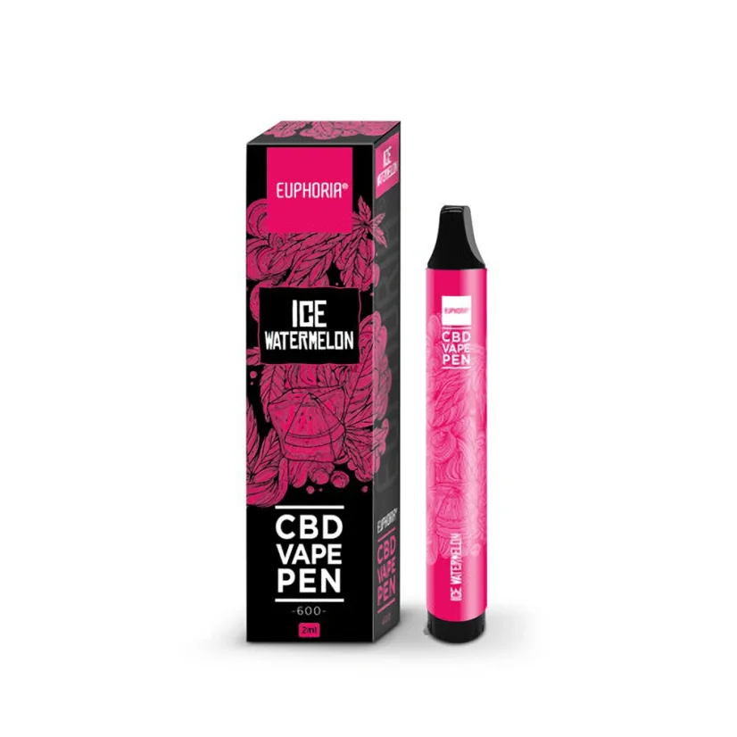 Euphoria CBD Einweg-Vape-Pen Ice Watermelon, 2 ml