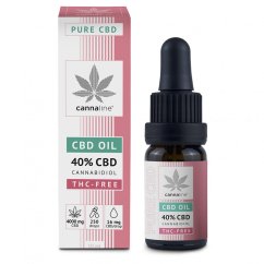 CANNALINE CBD ulei de cânepă fără THC 40%, 4000 mg, 10 ml