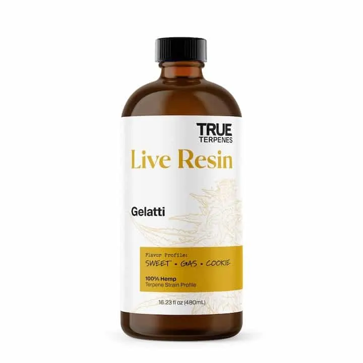 True Terpenes Ζελάτι Ζωντανής Ρητίνης (2 ml - 960 ml)