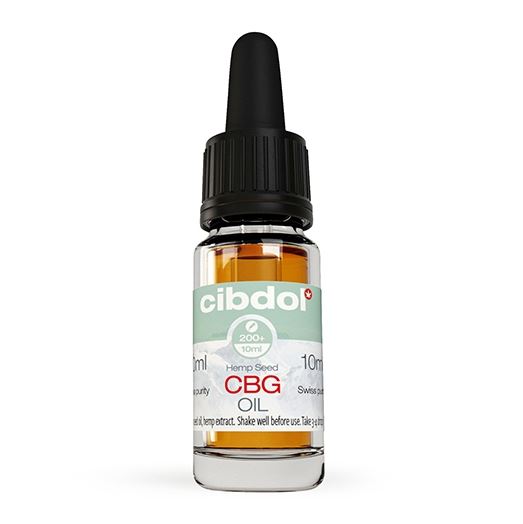Cibdol Hemp Oil 5% CBG și 2,5% CBD, 500:250 mg, 10 ml