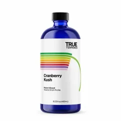 True Terpenes Tranebær Kush med smag (5 ml - 960 ml)