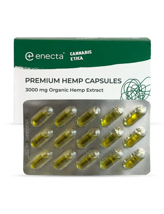Enecta Chanvre CBD gélules 10%, 3000 mg, 90 gélules