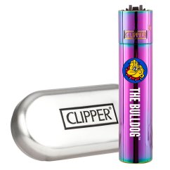 The Bulldog Clipper Zapalniczka metalowa ICY + pudełko upominkowe