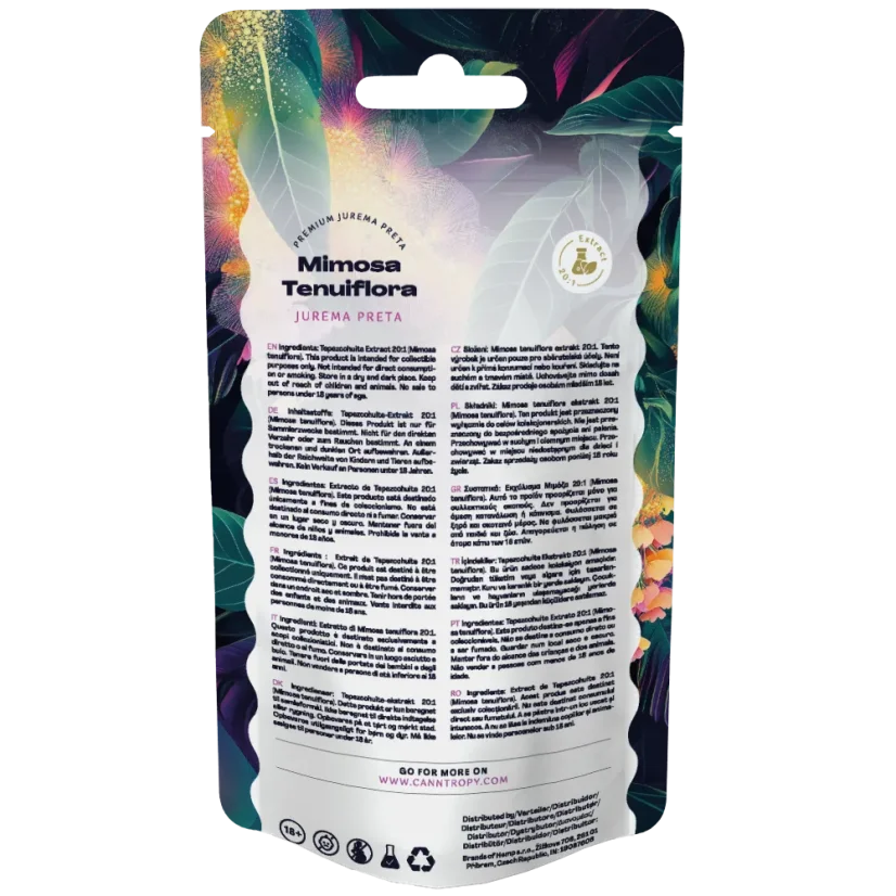 Canntropy Jurema (Mimosa tenuiflora) Izvleček 20:1, 5 g - 100 g