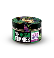 Euphoria H4CBD Gummies Apple, 10 gab x 40 mg, 400 mg