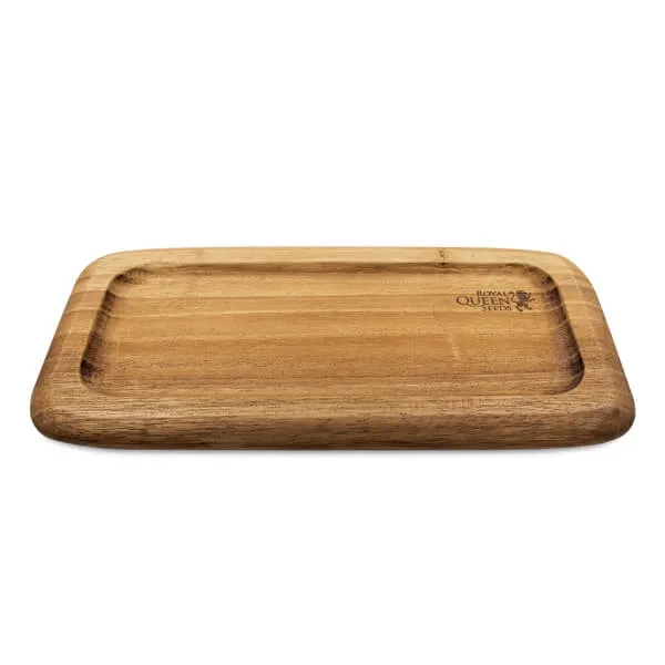 Royal Queen Seeds Bandeja de madera para liar, 30x15 cm