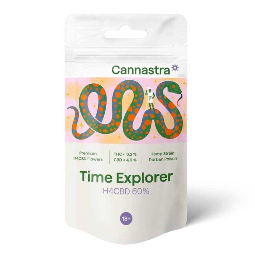 Cannastra H4CBD Blume Time Explorer (Durban Poison) 60%, 1 g - 100 g