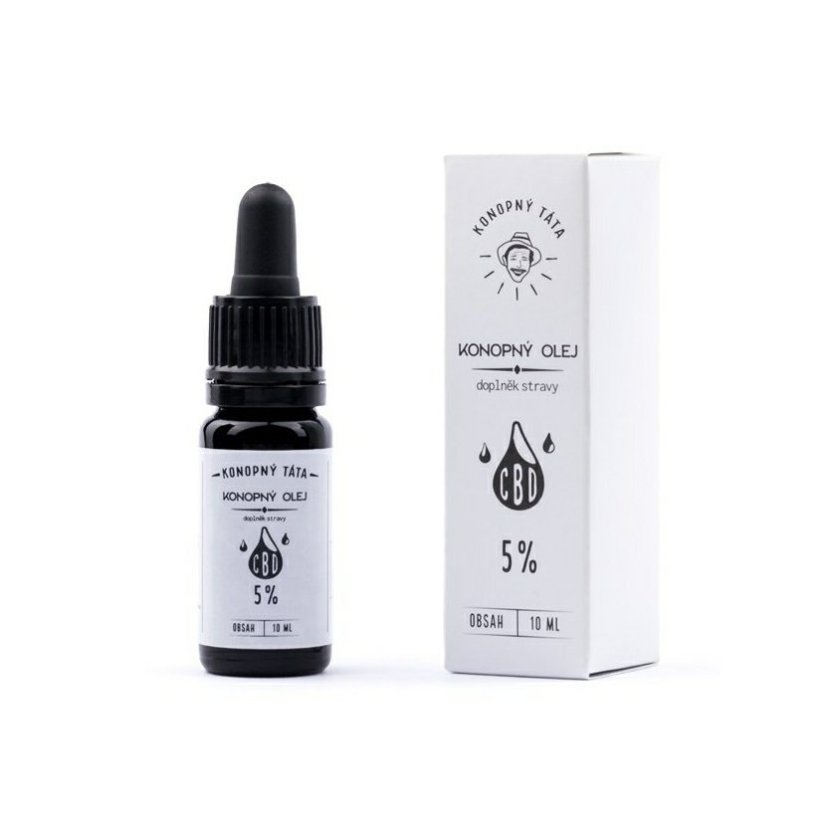 Konopný táta Chanvre CBD Pétrole 5%, 30 ml, 1500 mg