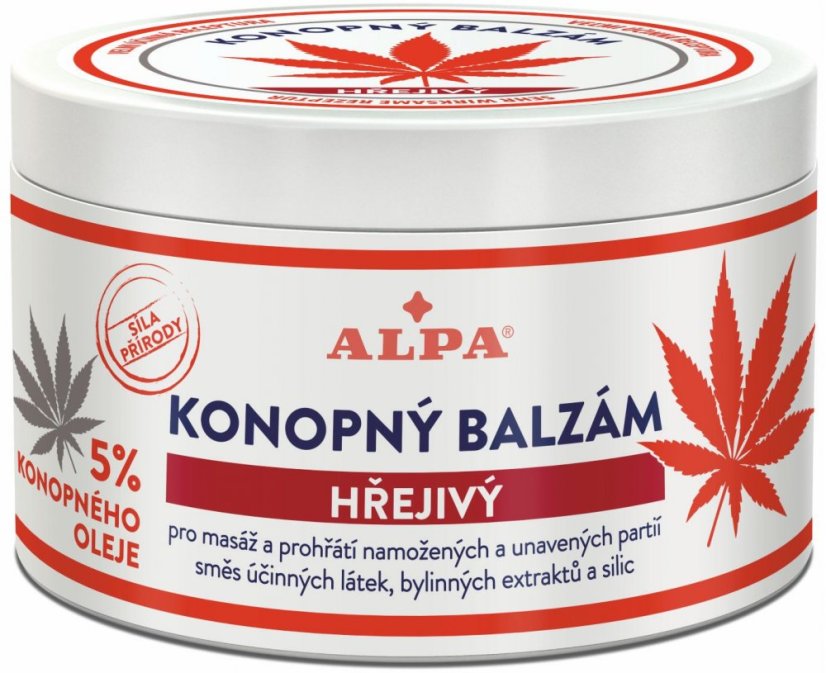 ALPA Konopljin balzam topli - 250 ml ALPA Konopljin balzam topli - 250 ml