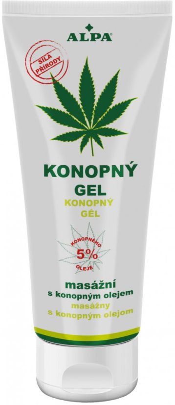 Alpa Gel de Masaje Cannabis, 100 ml