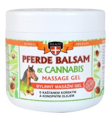 Palacio CANNABIS Gel de Masaje con pferde 600 ml