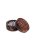 Grinder "Leaf" din aluminiu / lemn de trandafir în 2 părți, 54x33mm